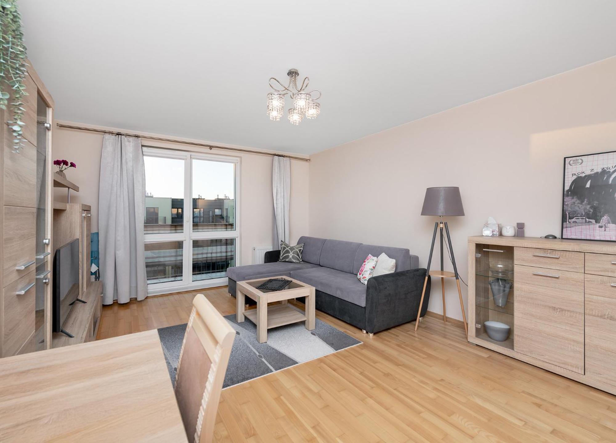 Cozy Corner: Apartment With Wifi And Private Balcony Вроцлав Екстер'єр фото